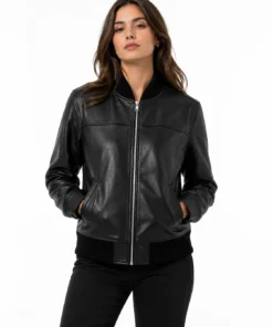 HBX Cindy Sherman Untitled 16 Black Leather Jacket