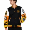 Halloween Boo Varsity Jacket