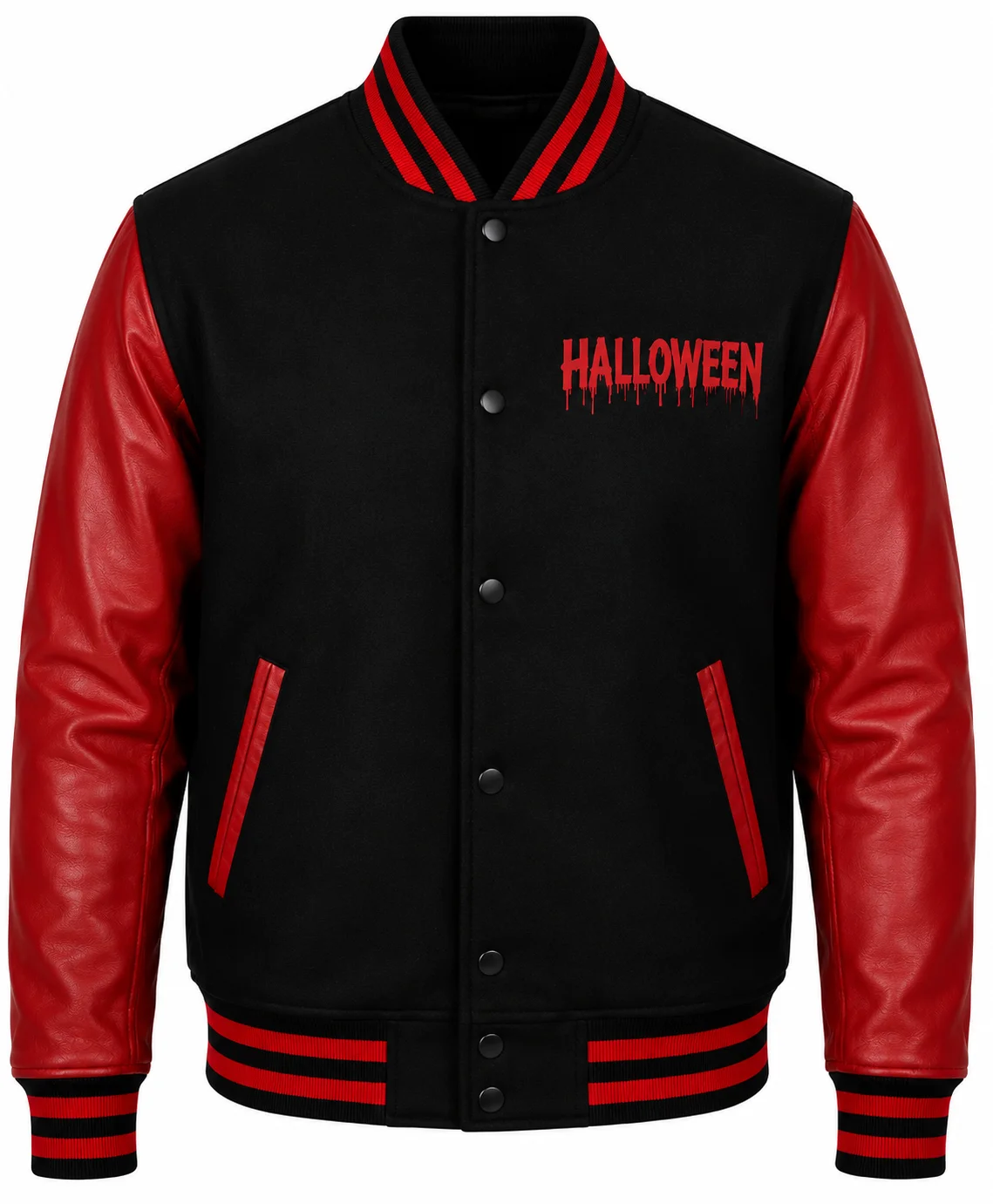 Halloween Chucky Varsity Bomber Jacket