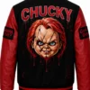 Halloween Chucky Varsity Bomber Jacket