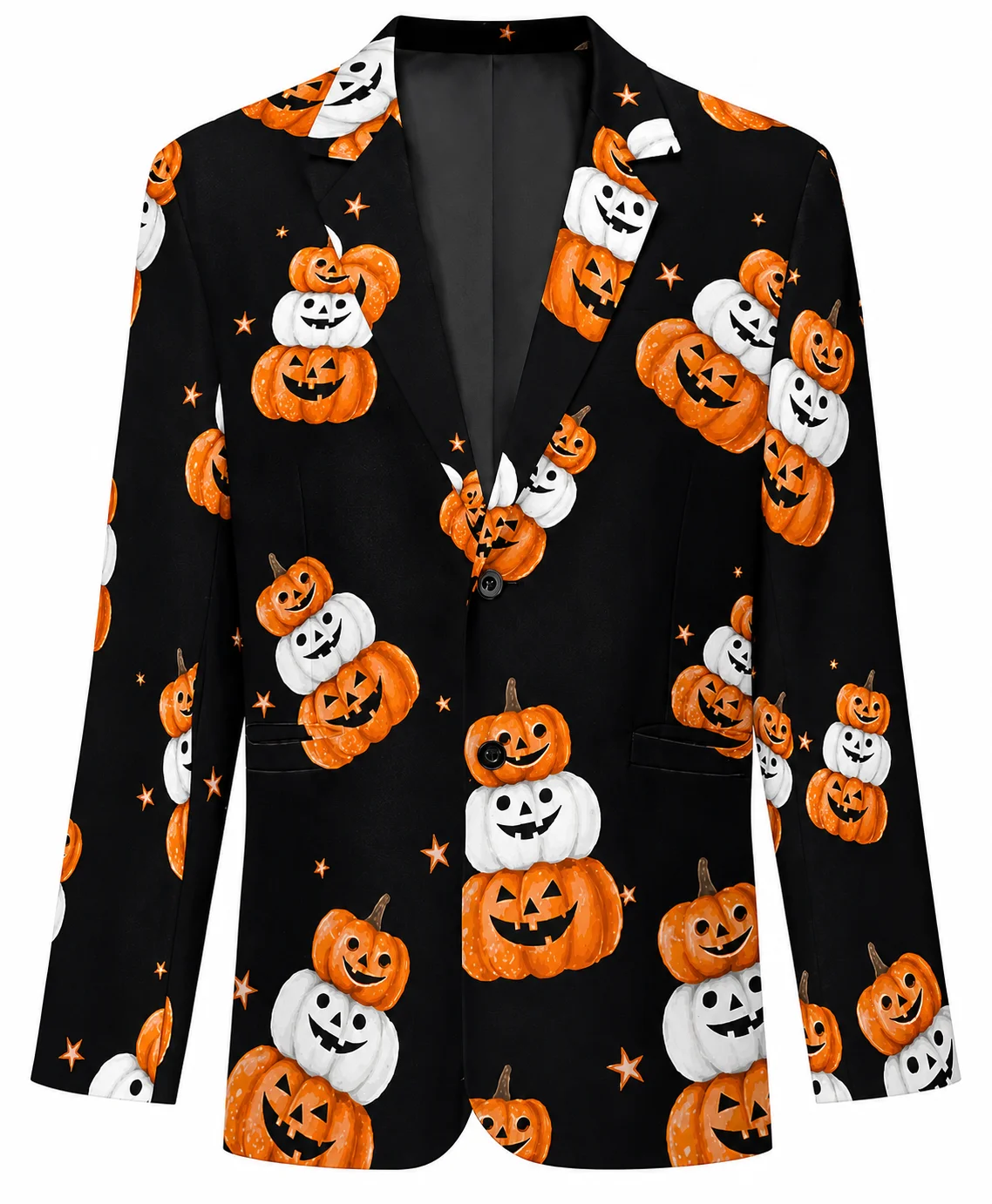 Halloween Cute Pumpkins Blazer
