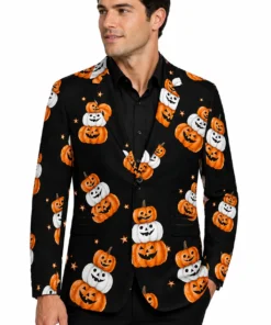 Halloween Cute Pumpkins Blazer