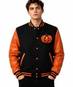 Happy Halloween Varsity Jacket