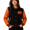 Happy Halloween Varsity Jacket