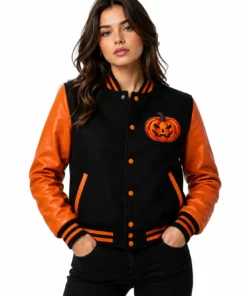 Happy Halloween Varsity Jacket