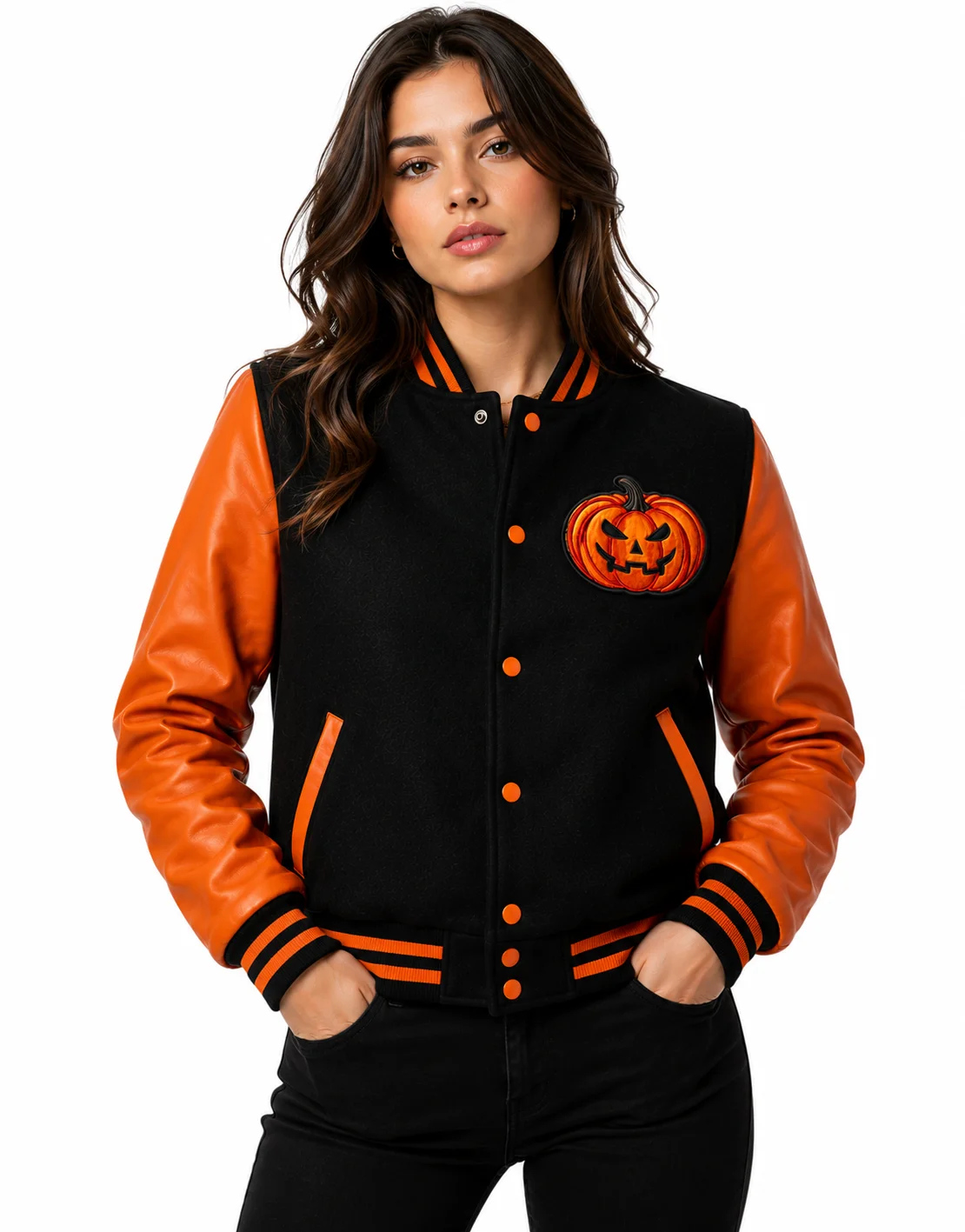 Happy Halloween Varsity Jacket