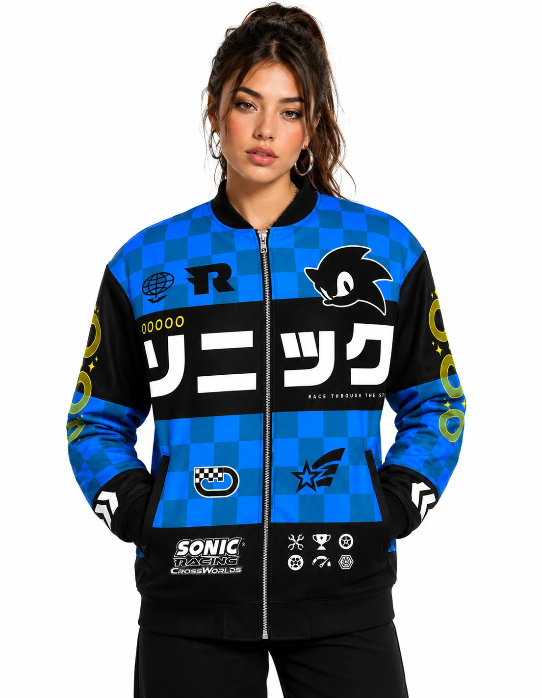Hedgehog Racing Bomber Jacket