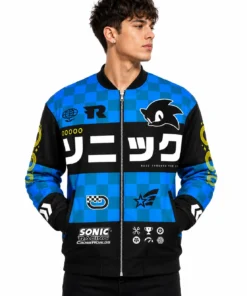 Hedgehog Racing Bomber Jacket