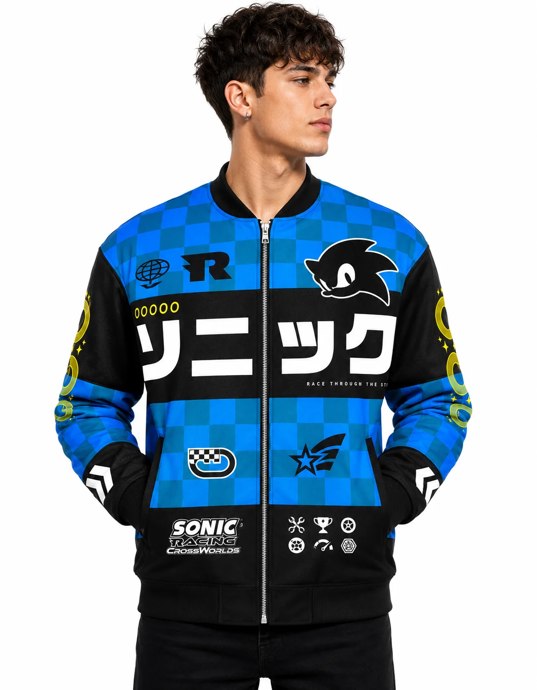 Hedgehog Racing Bomber Jacket