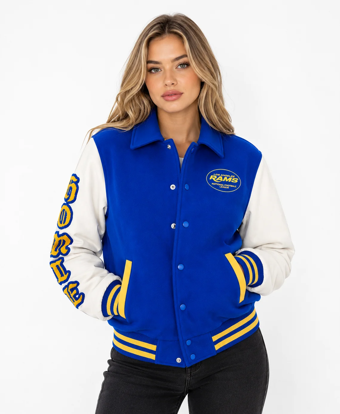 Homie x Los Angeles Rams Letterman Jacket