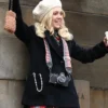 I Play Rocky AnnaSophia Robb Black Coat