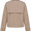 In the City 2026 Lindsay Hubbard Striped Cropped Jacket
