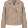 In the City 2026 Lindsay Hubbard Striped Cropped Jacket