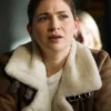 Left Behind Rise of the Antichrist Sarah Fisher Suede Jacket