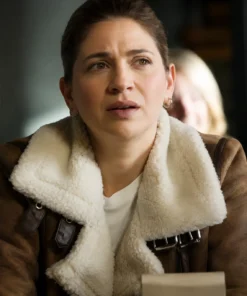 Left Behind Rise of the Antichrist Sarah Fisher Suede Jacket