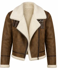 Left Behind Rise of the Antichrist Sarah Fisher Suede Jacket