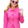 Lexi Minetree Elle 2026 Pink Wool Jacket