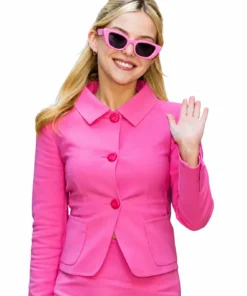 Lexi Minetree Elle 2026 Pink Wool Jacket