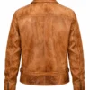 London Davido Brown Leather Jacket