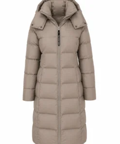 Love It or List It S21 Page Turner Puff Long Hooded Jacket