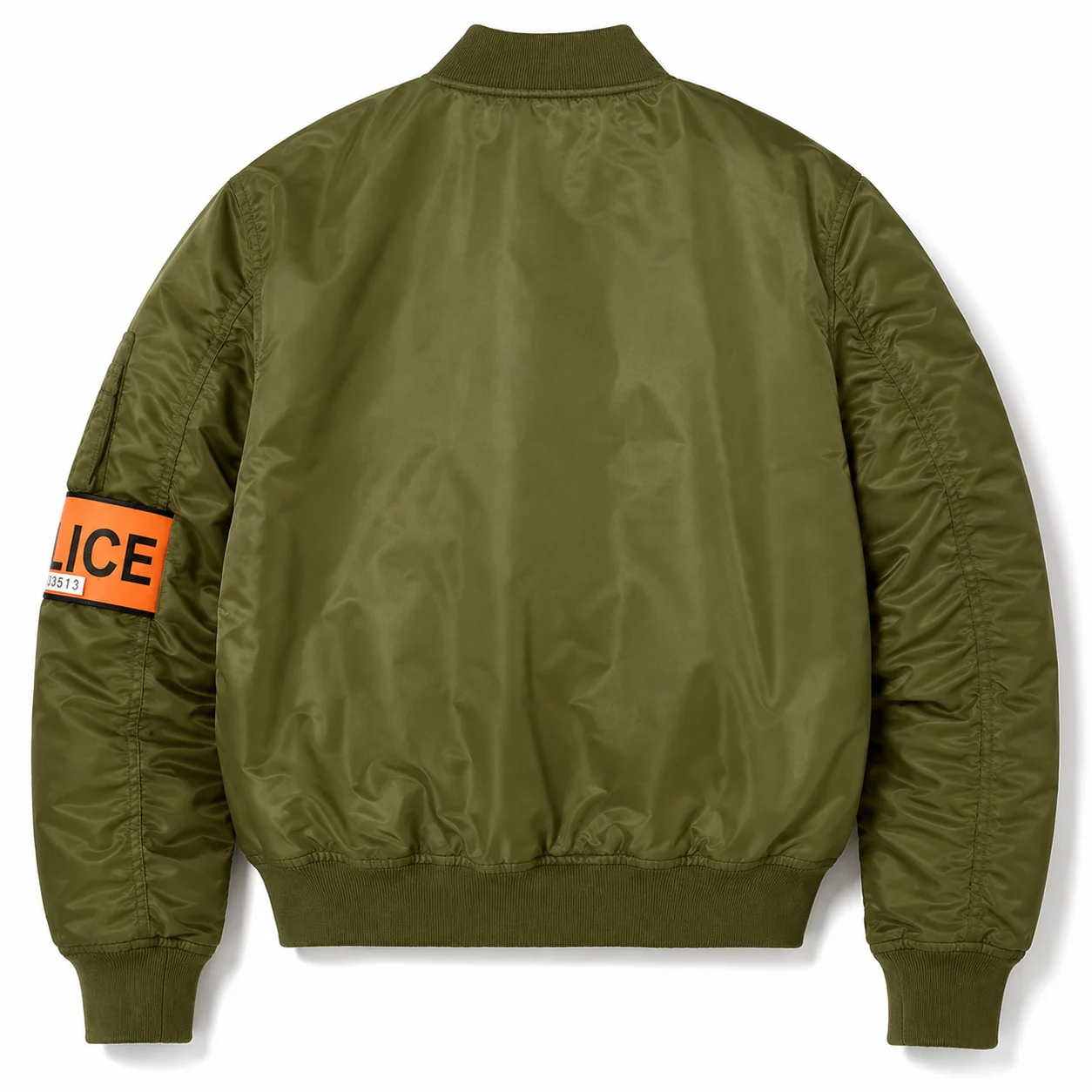 Lupin Sofia Belkacem Green Bomber Jacket
