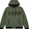 Marvel Doctor Doom Green Hooded Jacket