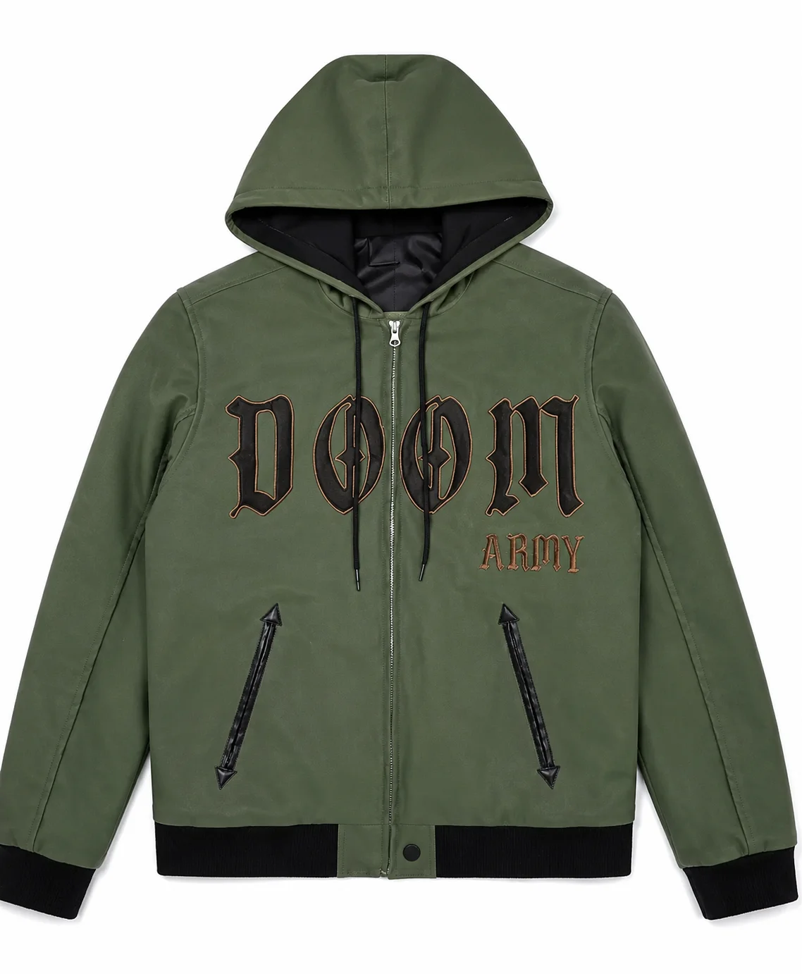 Marvel Doctor Doom Green Hooded Jacket