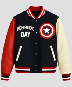 Marvel US Independence Eagle Varsity Jacket