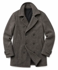 Mayday Kenneth Branagh Grey Wool Coat