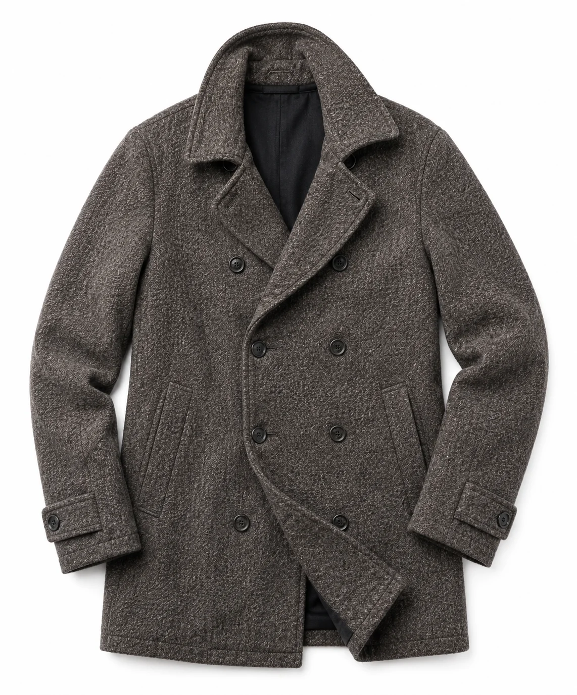 Mayday Kenneth Branagh Grey Wool Coat