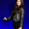 Megan Fox Black Leather Jacket
