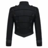 Michael Movie Japan Premiere 2026 Jaafar Jackson Black Military Jacket For Men