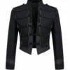 Michael Movie Japan Premiere 2026 Jaafar Jackson Black Military Jacket For Men