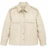 Millie Bobby Brown NYC 2026 Beige Jacket