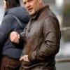 Mobland S02 Tom Hardy Brown Leather Jacket