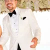 MrBeast Wedding White Blazer