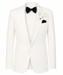 MrBeast Wedding White Blazer