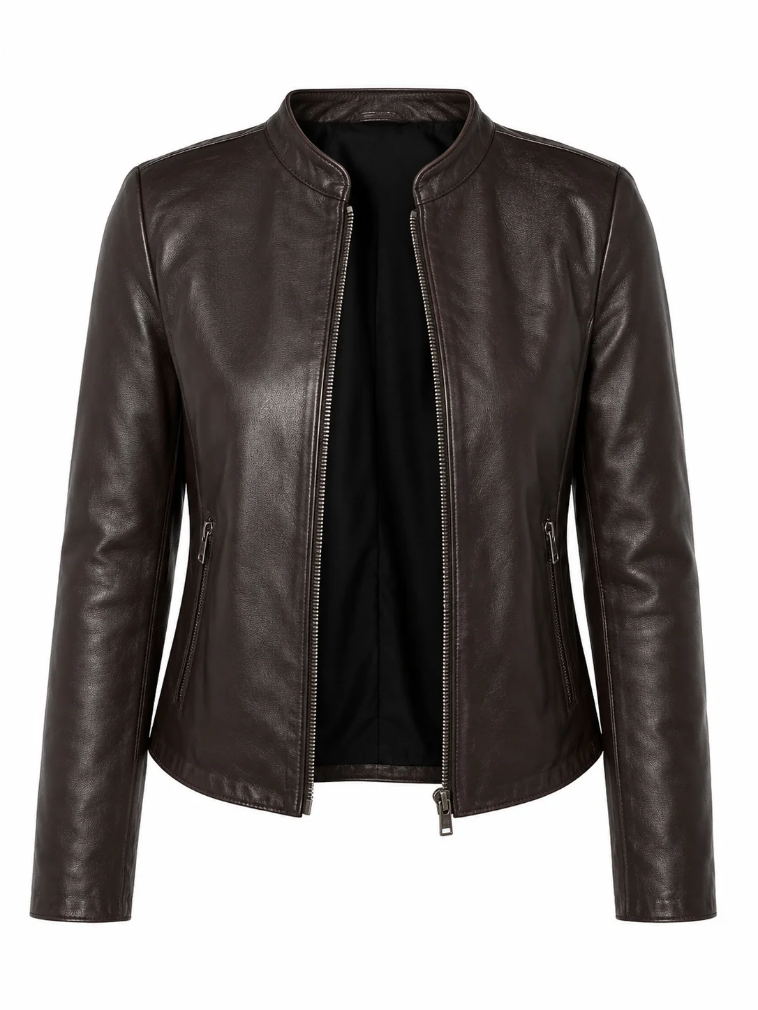 NCIS NY 2026 Jacqueline Byers Brown Leather Jacket