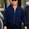 NYC 2026 Nicholas Galitzine Blue Jacket