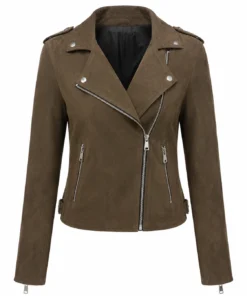 New Amsterdam Dr. Helen Sharpe Suede Jacket