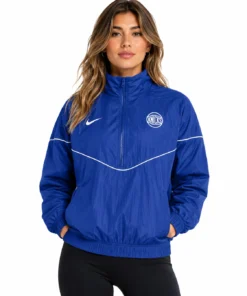 New York Knicks Nike Courtside Windrunner Blue Jacket