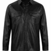 Next Gen NYC S2 Brooks Marks Croc Embossed Leather Jacket