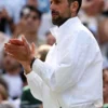 Novak Djokovic Wimbledon 2026 White Track Jacket