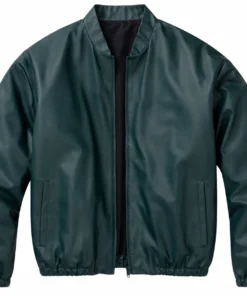 Off Campus Garrett Graham Leather Bomber Jacket