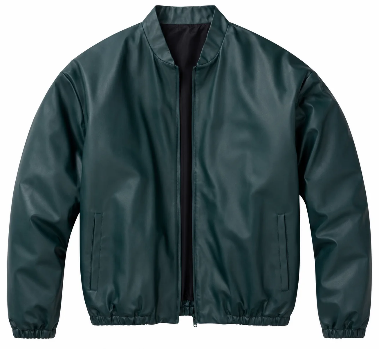 Off Campus Garrett Graham Leather Bomber Jacket