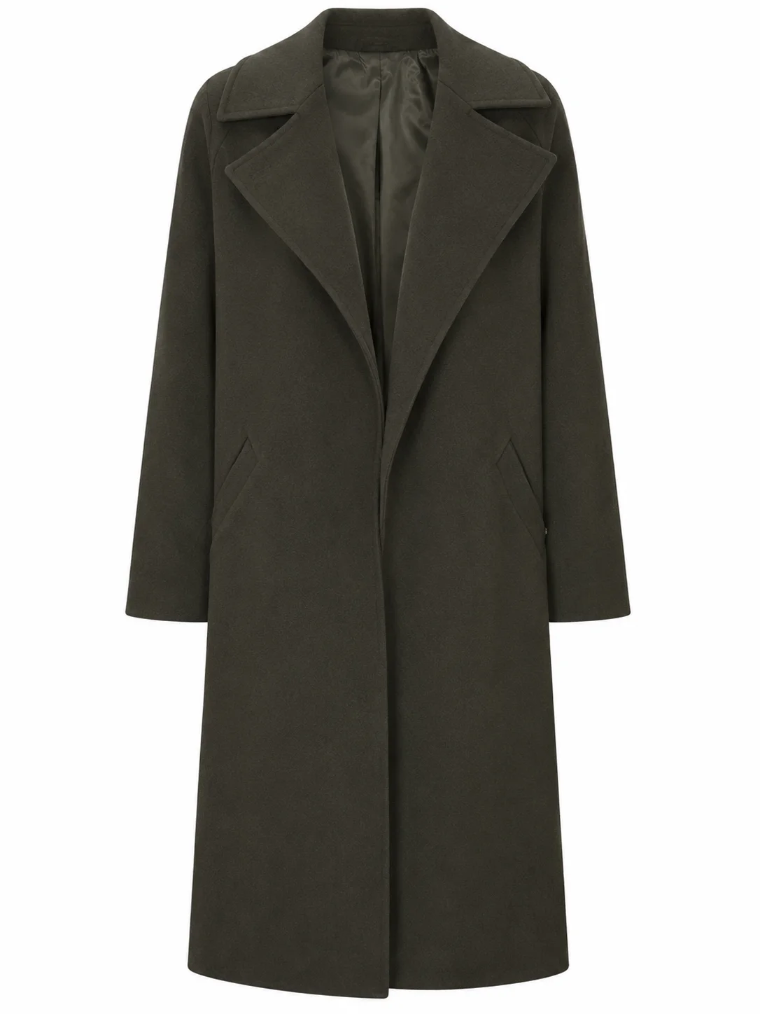 Office Romance 2026 Jennifer Lopez Black Wool Coat