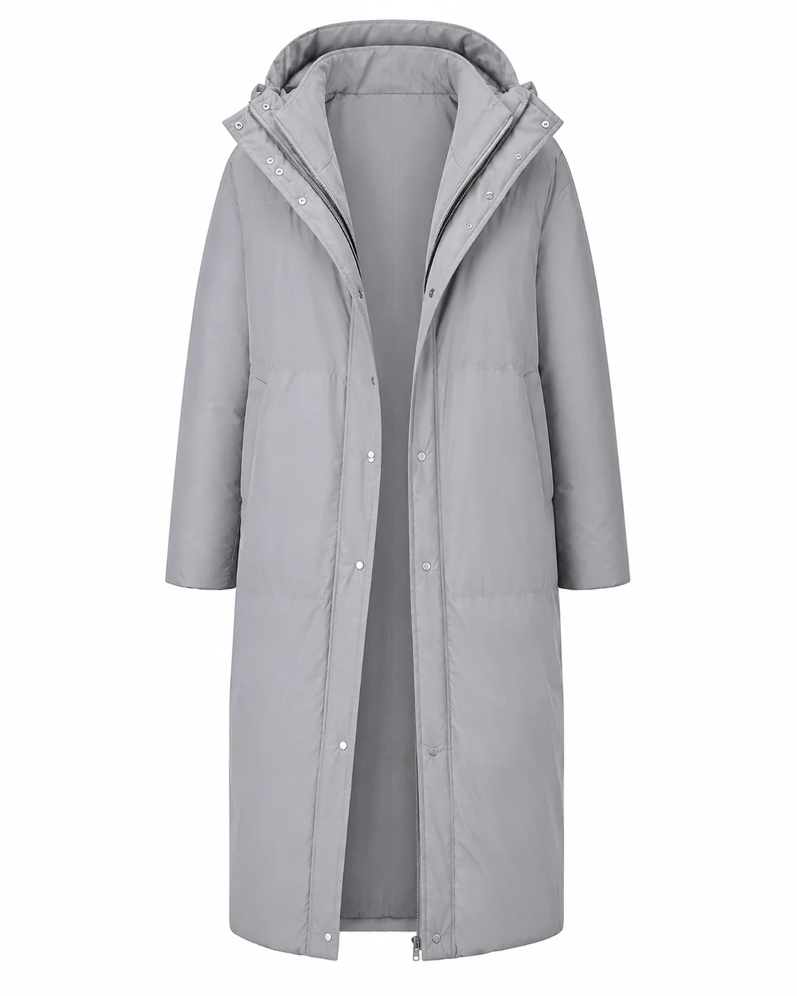 One Night Only Maya Hawke Grey Coat