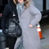 One Night Only Maya Hawke Grey Coat