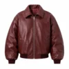 PFW Juliette Binoche Leather Jacket