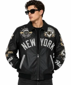Pelle Pelle New York Yankees Jay-Z Leather Jacket